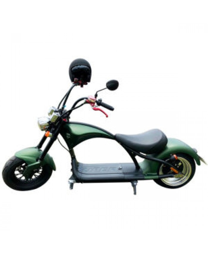 Holland warehouse direct M1 citycoco electric chopper motorcycle fat tire electric scooter
