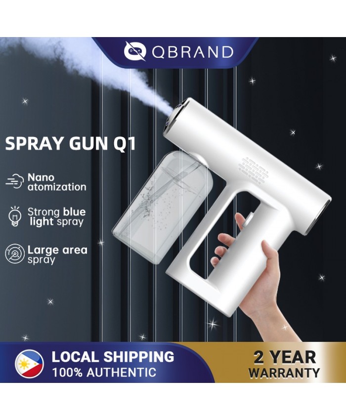 Qbrand Q1 Sanitizer Spray Machine Handheld Spray Gun Disinfection Sprayer Wireless Atomizer Sanitize